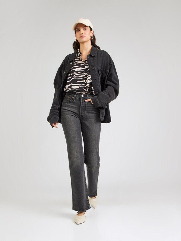 LEVI'S  Kavbojke 'Wedgie Bootcut Jeans' črn denim