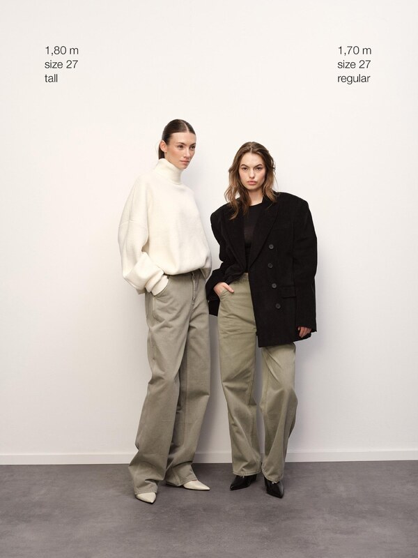 RÆRE by Lorena Rae Kavbojke 'Myra' zelena