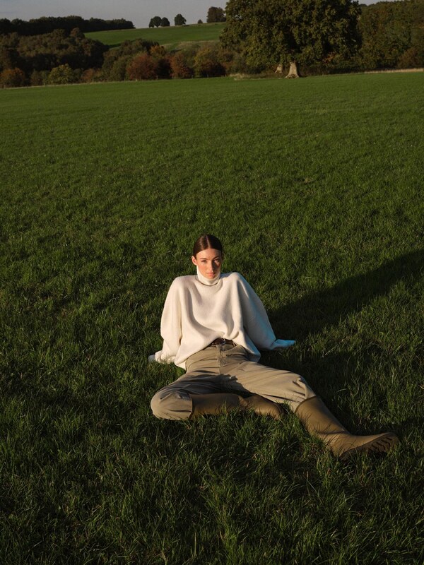 RÆRE by Lorena Rae Kavbojke 'Myra' zelena