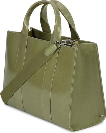 Karl Lagerfeld Nakupovalna torba kivi / naravno bela