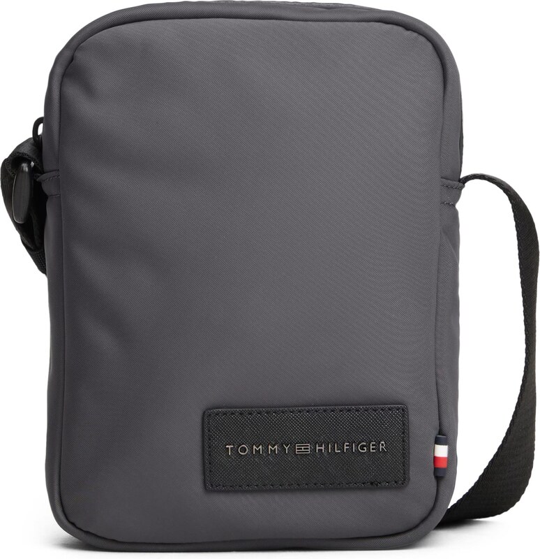 TOMMY HILFIGER Torba za čez ramo temno siva