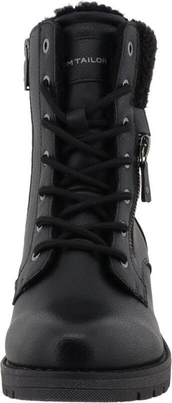 TOM TAILOR Škornji črna