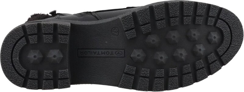 TOM TAILOR Škornji črna