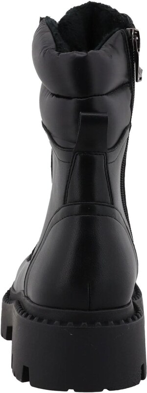 TOM TAILOR Gležnarji z vezalkami črna