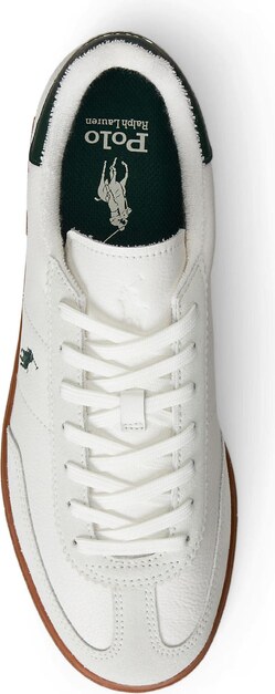 Polo Ralph Lauren Nizke superge 'BEDFORD' temno zelena / off-bela