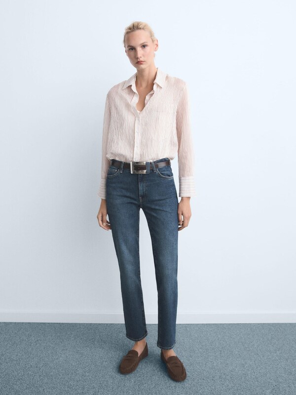 MANGO Kavbojke 'DELIA' moder denim