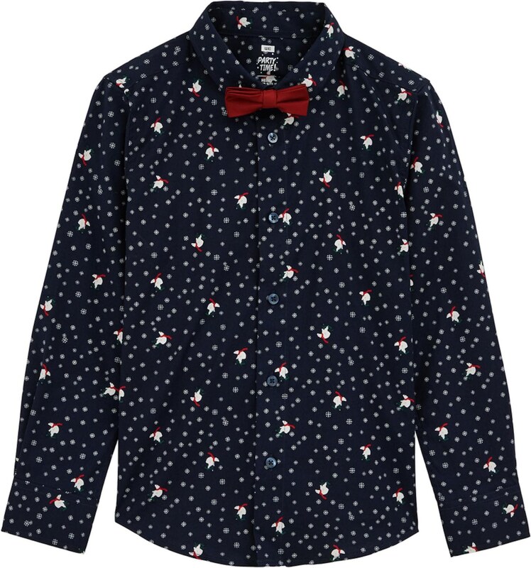 WE Fashion Srajca marine / rdeča / bela