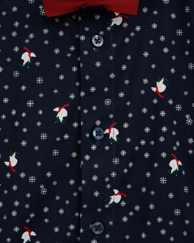 WE Fashion Srajca marine / rdeča / bela