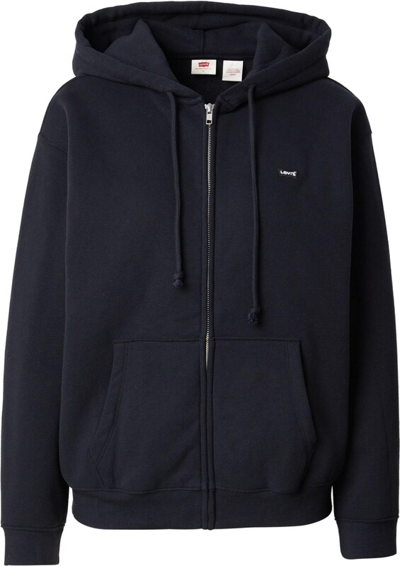 LEVI'S  Jopa na zadrgo 'Everyday Zip Hoodie' črna