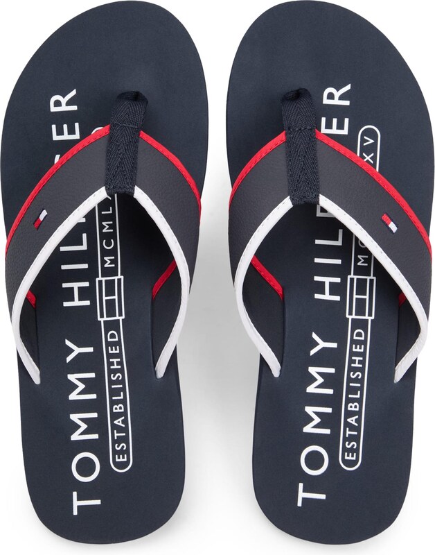 TOMMY HILFIGER Japonke mornarska / rdeča / bela