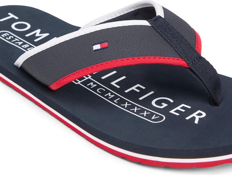 TOMMY HILFIGER Japonke mornarska / rdeča / bela