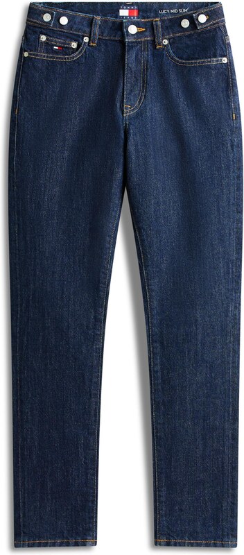 Tommy Jeans Kavbojke temno modra