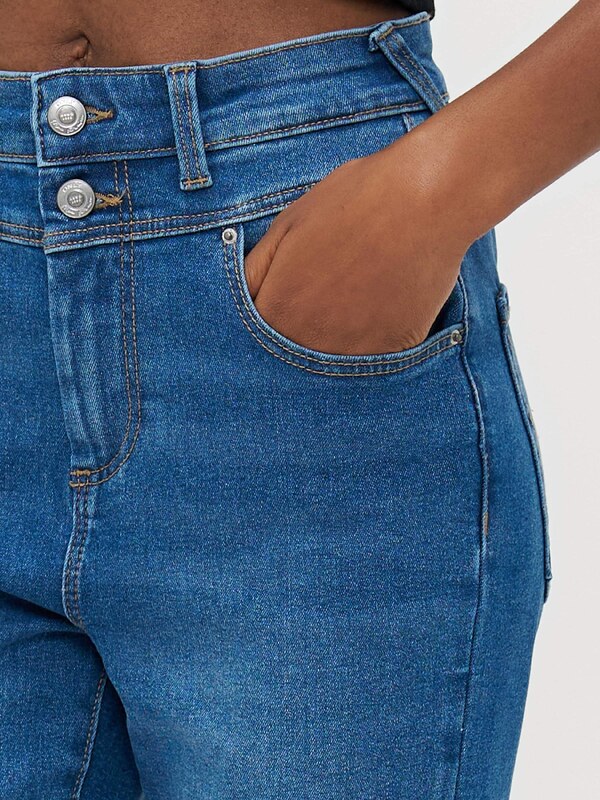 Only Petite Kavbojke 'ONLDARCY' moder denim