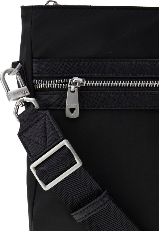 GUESS Torba za čez ramo 'BERLIN' črna