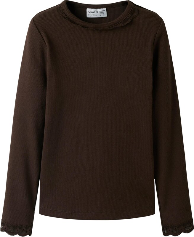 NAME IT Majica 'NKFBelisa' čokolada