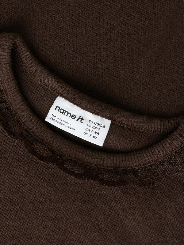 NAME IT Majica 'NKFBelisa' čokolada