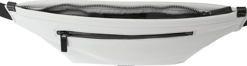 Calvin Klein Torbica za okrog pasu 'EASE' svetlo siva / črna