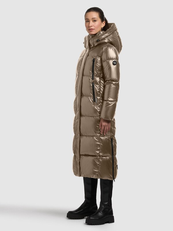 khujo Zimski plašč 'Rubina2' bronasta