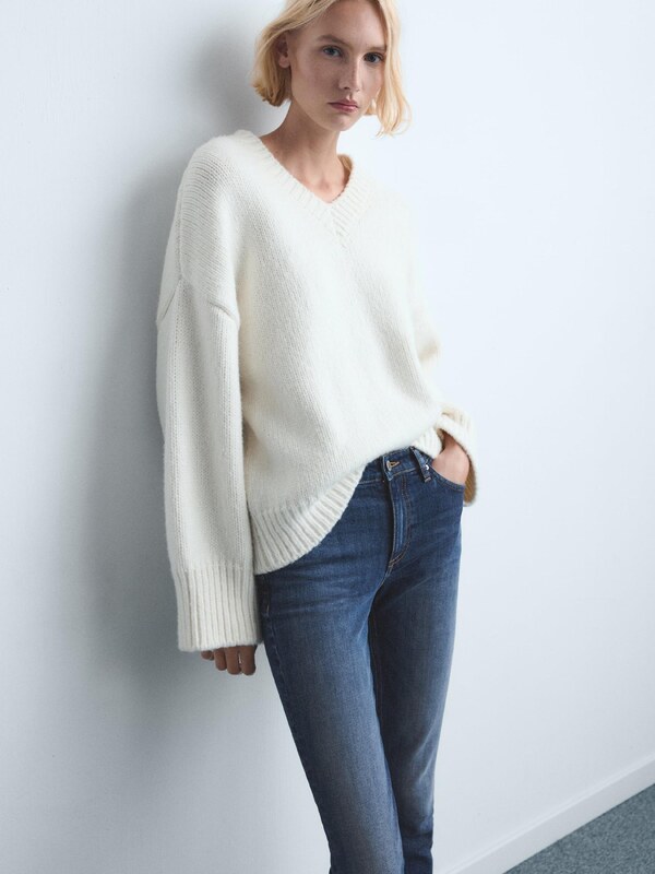 MANGO Kavbojke 'NEWISA' moder denim