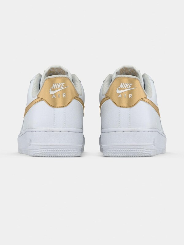 Nike Sportswear Nizke superge 'Air Force 1 '07 Better' zlata / bela