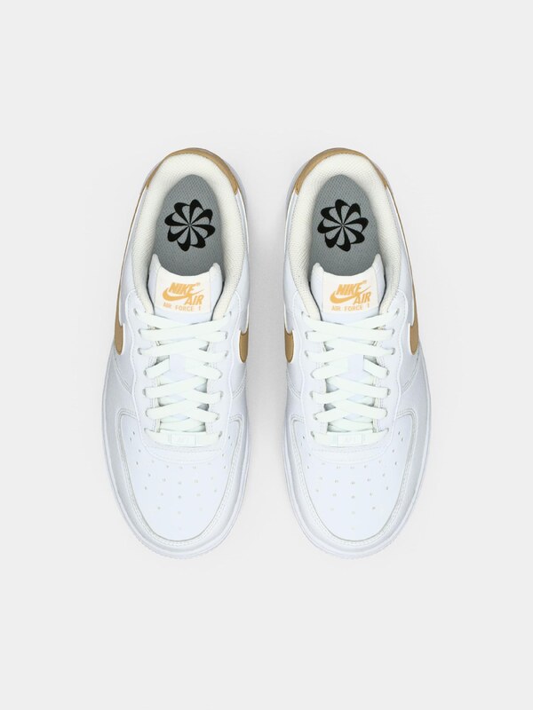 Nike Sportswear Nizke superge 'Air Force 1 '07 Better' zlata / bela