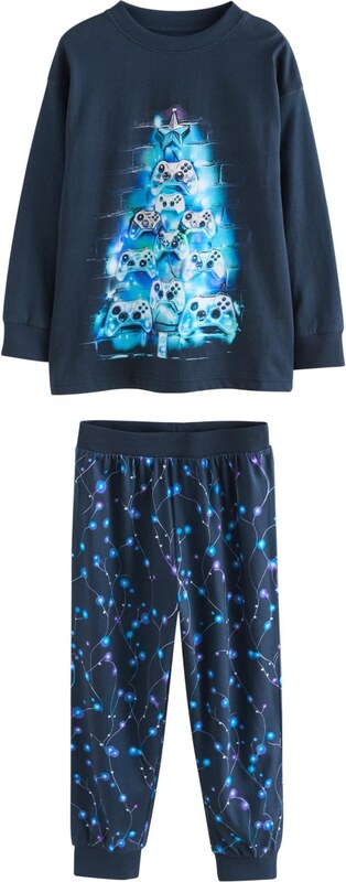 Next Pižama mornarska / azur