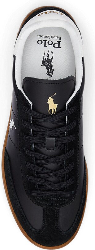 Polo Ralph Lauren Nizke superge 'Bedford' črna / bela