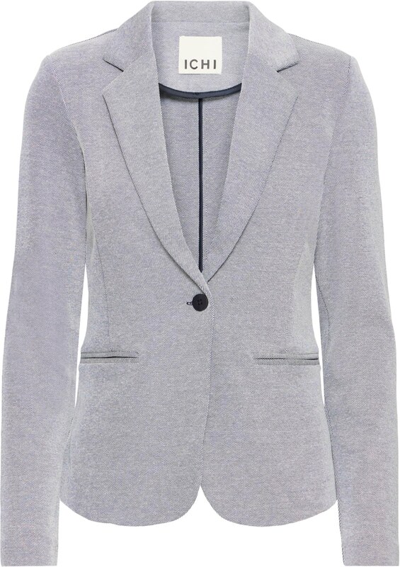 ICHI Blazer siva / bela