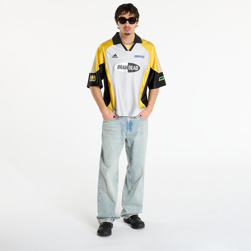 adidas Originals Dres adidas x Brain Dead Fb Jersey Silver Metallic S