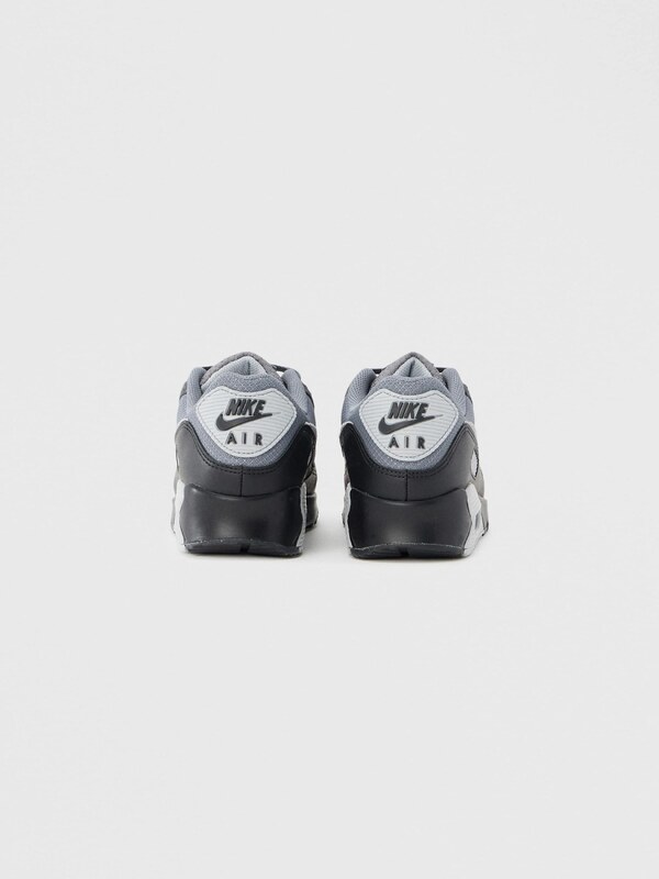 Nike Sportswear Nizke superge 'AIR MAX 90' bazaltno siva / temno siva / bela