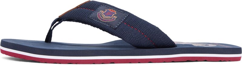 TOMMY HILFIGER Japonke marine / sepija / rdeča