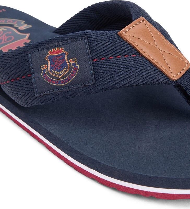 TOMMY HILFIGER Japonke marine / sepija / rdeča