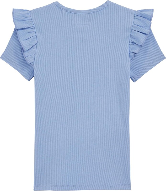 WE Fashion Majica 'Meisjes' pastelno modra