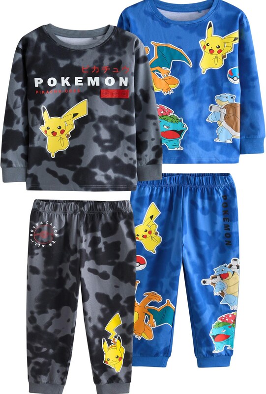 Next Pižama modra / rumena / črna