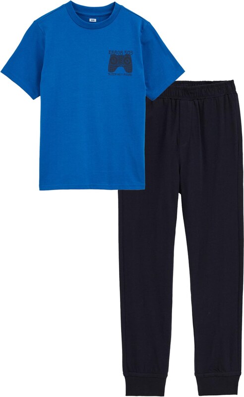 WE Fashion Pižama modra / marine