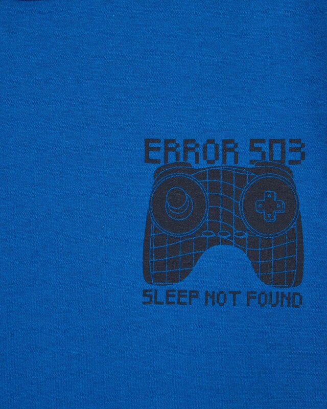 WE Fashion Pižama modra / marine