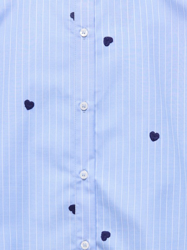 ONLY GIRLS Bluza 'KOGNEW' mornarska / svetlo modra / bela