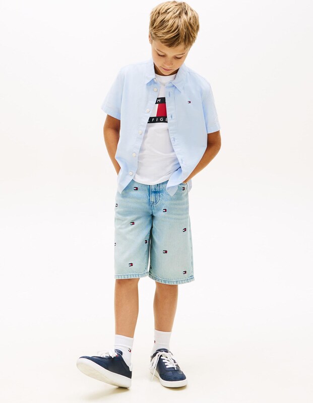 TOMMY HILFIGER Srajca pastelno modra