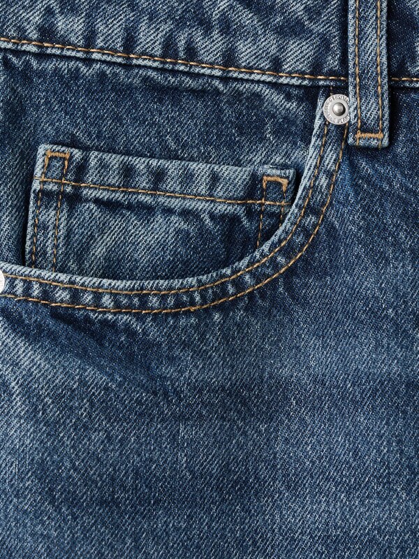 MANGO Kavbojke 'RIVER' moder denim