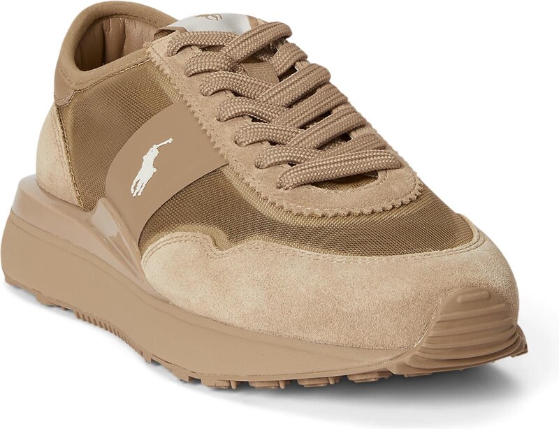 Polo Ralph Lauren Nizke superge 'TRAIN 89' svetlo rjava