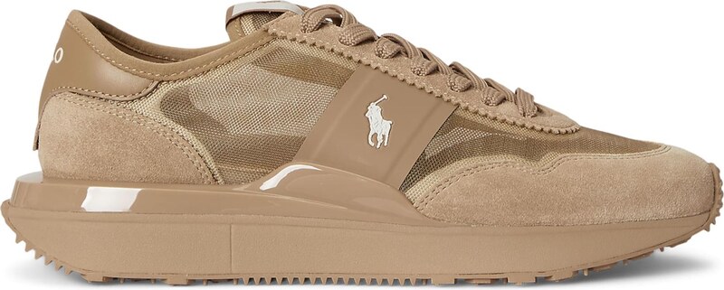 Polo Ralph Lauren Nizke superge 'TRAIN 89' svetlo rjava