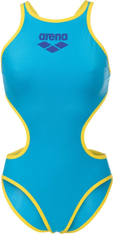 ARENA Enodelne kopalke 'ONE BIGLOGO' voda / cijansko modra / rumena / temno roza