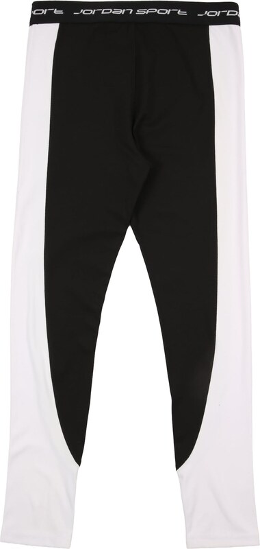 Jordan Športne hlače črna / bela