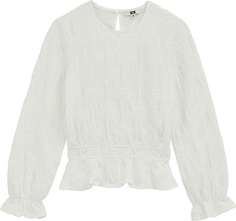 WE Fashion Bluza naravno bela