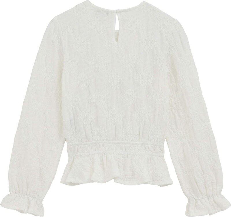 WE Fashion Bluza naravno bela