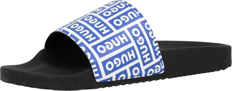 HUGO Nizki natikači 'Timein' modra / bela