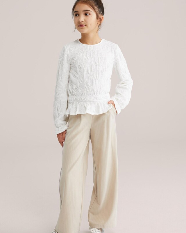 WE Fashion Bluza naravno bela