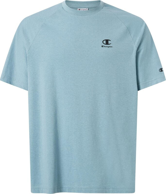 Champion Authentic Athletic Apparel Majica golobje modra / črna