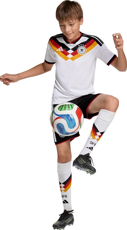 ADIDAS PERFORMANCE Športne hlače 'Deutschland 26' črna / off-bela