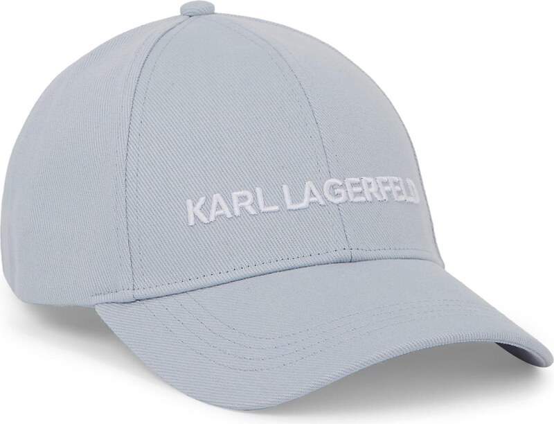 Karl Lagerfeld Kapa svetlo modra / bela